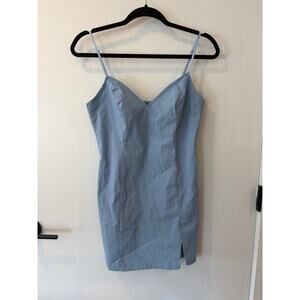Urban Outfitters Size Medium Icy Blue Mini Dress- Adjustable Straps